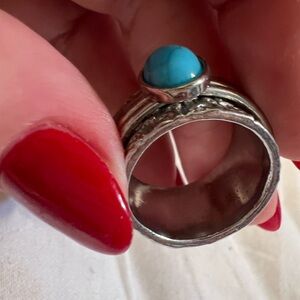Silver Turquoise Ring
